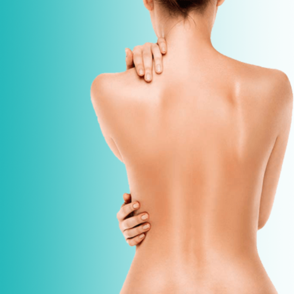 Depilación láser espalda mujer